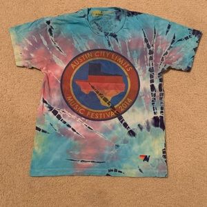 Austin City Limits 2014 Tie Dye T Shirt